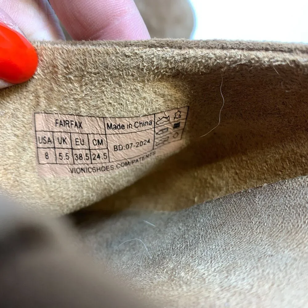 Vionic fairfax leather